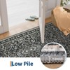 Washable Area Rug, Boho Floral Soft Rugs for Living Room, Non Slip Low Pile Carpet for Bedroom - 4 of 4