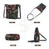 Signare USA Morning Garden Black Sling Bag - 2 of 4