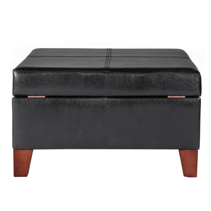 Luxury Large Square Storage Ottoman - HomePop, 5 of 15