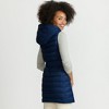 Lands' End Women's Wanderweight Belted Packable Down Vest - 2 of 4