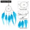 Unique Bargains Small Handmade Macrame Dream Catchers for Home Decoration 2 Pcs - 4 of 4