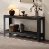 Christopher Knight Home Bobby Modern Farmhouse Wood Console Table with Open Shelf - 2 of 4