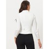 INSPIRE CHIC Women's Lapel Collar Dressy Versatile Racerback Waistcoat Suit Vest - 4 of 4