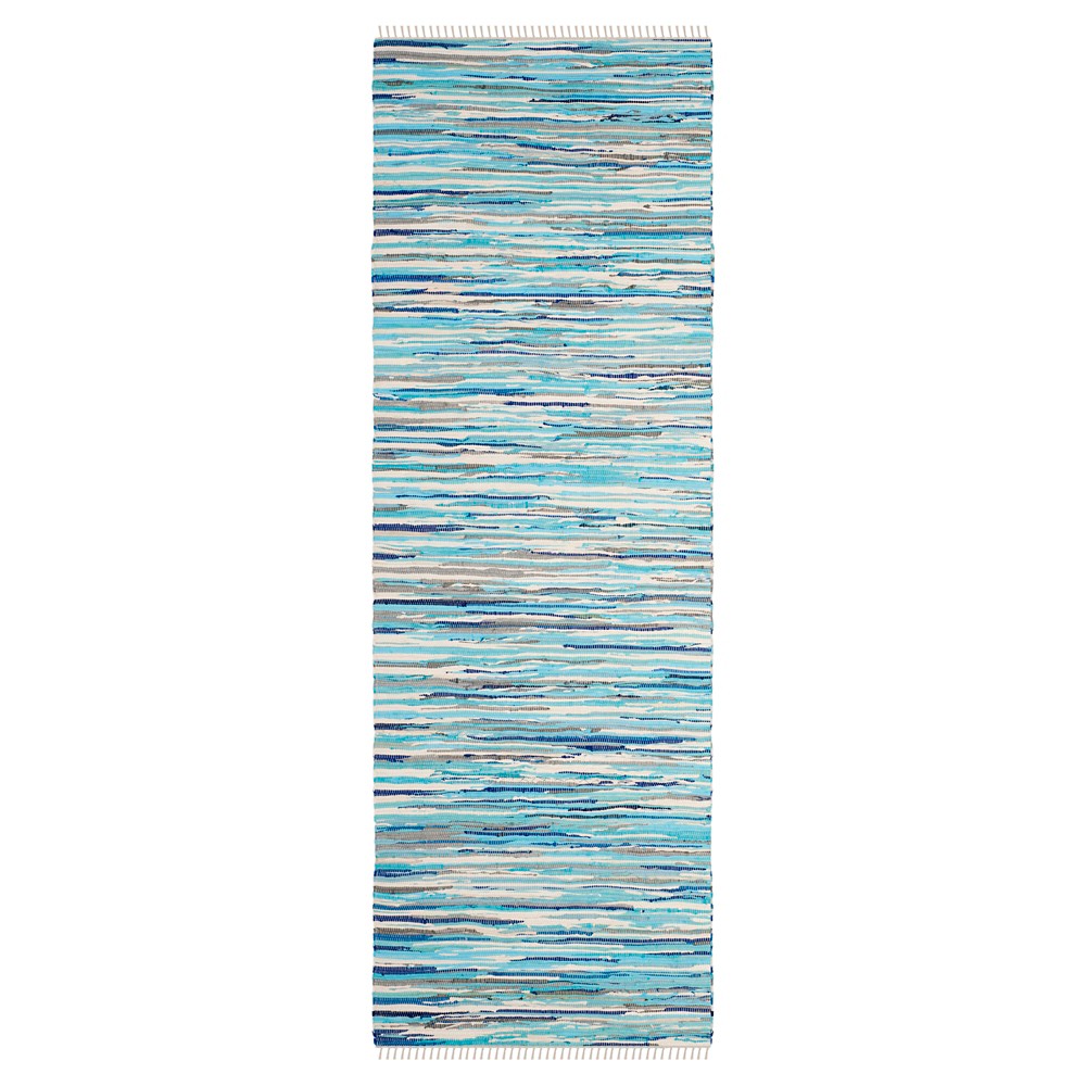  Runner Riverbank Woven And Flatweave Rug Turquoise/Multi