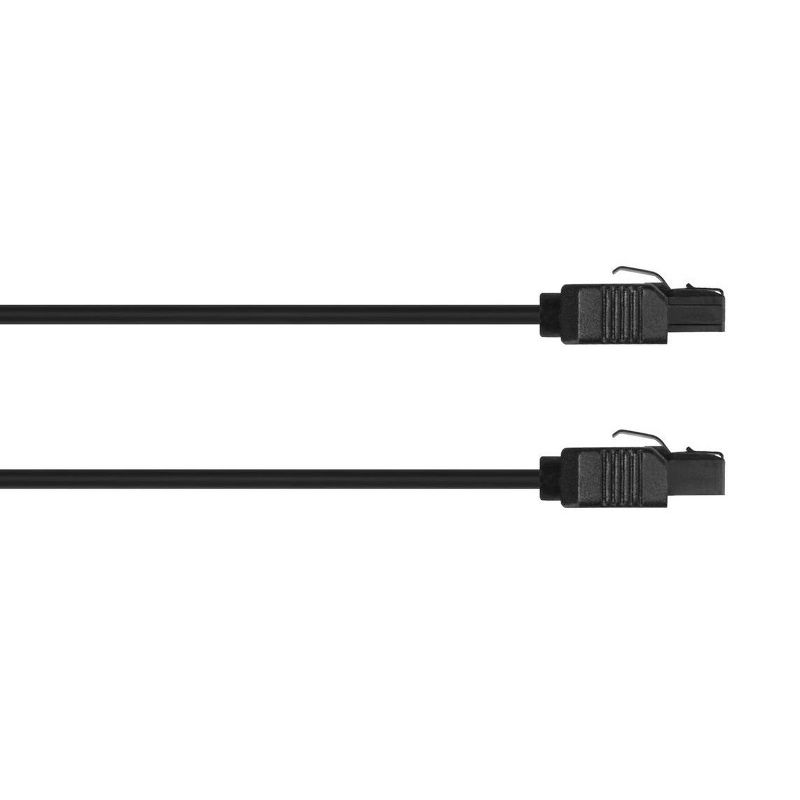 Monoprice DATA Cable - 2 Feet - Black | SATA 6Gbps Cable with Locking Latch, data transfer speeds of up to 6 Gbps, 5 of 7