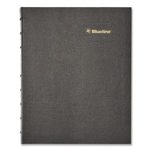 Plan and Link Monthly Planner, 9.25" x 7.25", Black Cover, 16-Months: Sept 2024 to Dec 2025 - 1 of 1