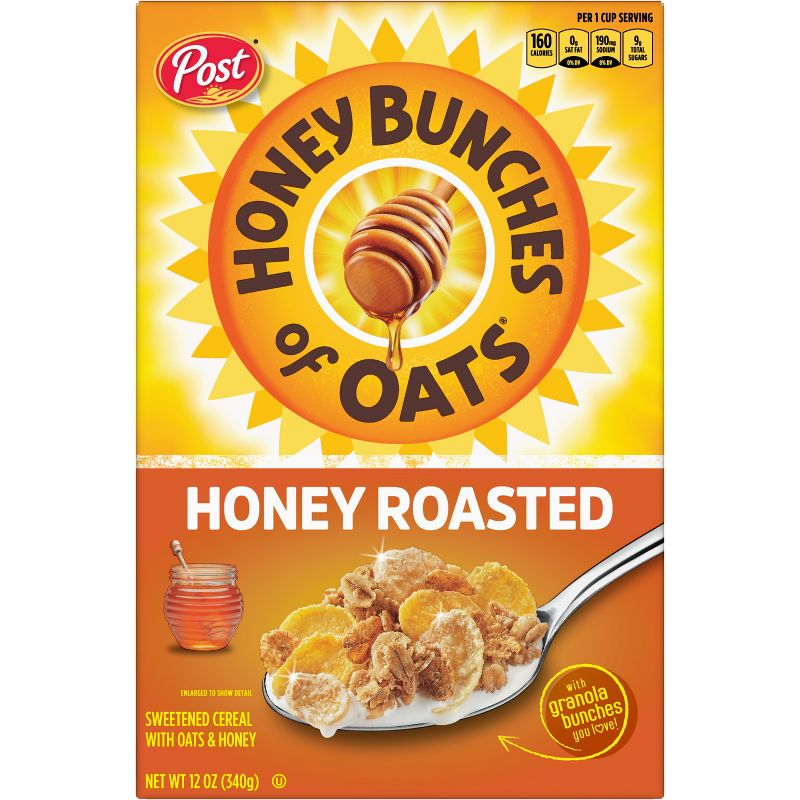 Honey Bunches of Oats Honey Roasted Cereal , 3 of 14