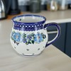 Blue Rose Polish Pottery K04B Galia Bell Shaped Mug - 2 of 2