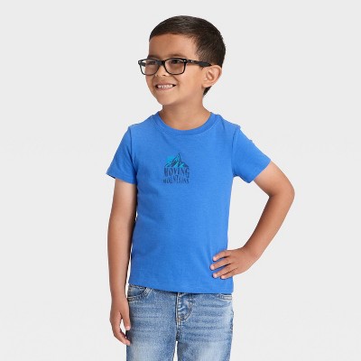 Toddler Boys' Solid Short Sleeve Graphic T-Shirt - Cat & Jack™