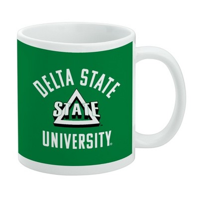 Delta State Statesmen Ceramic Coffee Mug Novelty Gift Mugs for Coffee Tea and Hot Drinks 11oz White