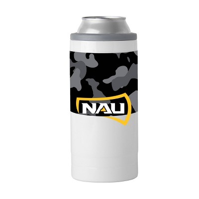 NCAA Northern Arizona Lumberjacks 12oz Black Camo Slim Can Cooler