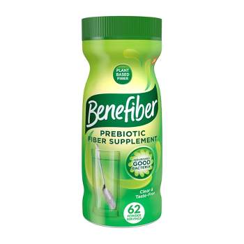 Benefiber Prebiotic Sugar Free Fiber Supplement Powder - 248g (62 servings)