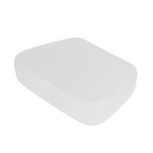 Unique Bargains 5 Grids Mini Pill Case Clear 1 Pc - 1 of 4