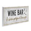 Stupell Industries Wine Bar Champagne Lounge Distressed Vintage Kitchen Sign, 17" x 7" - 3 of 4