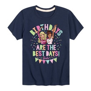 Boys' - Barbie - Birthdays Are The Best Days Short Sleeve Graphic T-Shirt - 1 of 3