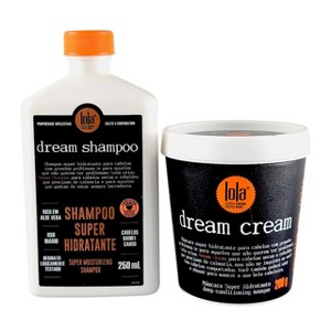 Lola Dream Super Moisturizing Shampoo - (8.45 oz) & Dream Cream - (7.05) DUO SET KIT - Ultimate Moisture For Hair That Dreams Big - 1 of 4