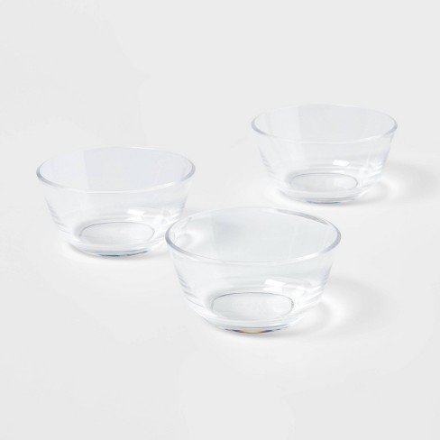 Choice Clear Square Plastic Mini Cup 3 oz. - 10/Pack