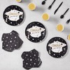 Blue Panda Serves 24 Graduation Party Supplies & Decorations, 2025 Celebrate Congrats Grad Paper Plates and Napkins, Cups & Cutlery - 3 of 4