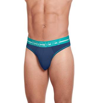 Jockey mens blue formfit modal seamfree G-string thong underwear S M L XL  2XL