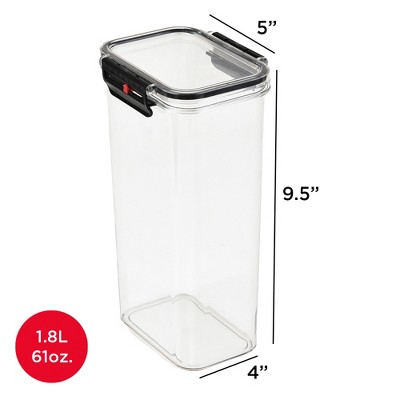 SharpChef Airtight Food Storage Container with Easy locking lids, Date Indicator, Leakproof, Kitchen Pantry Organization and Storage, BPA-Free — фото 3