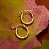 Ross-Simons Italian 2mm 18kt Yellow Gold Hoop Earrings - 3 of 4