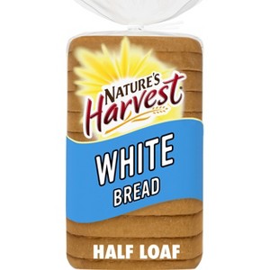 Nature's Harvest White Bread Half Loaf - 12oz : Target