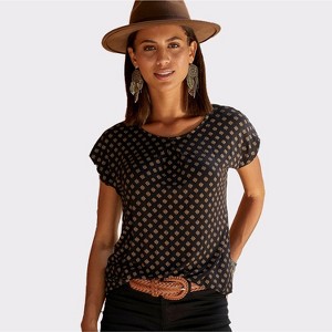 Women's Boho Print Top - LASCANA - 1 of 4