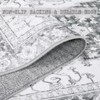 Washable Area Rug Thin Vintage Print Rug, Foldable Indoor Carpet for Living Room, Bedroom - 3 of 4