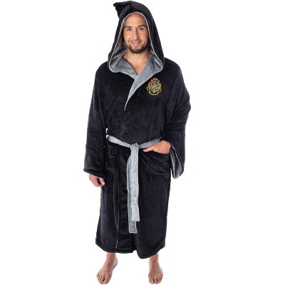 Harry Potter Adult Fleece Plush Hooded Robe