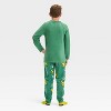 Boys' Pokemon Pikachu 2pc Cozy Pajama Set and Socks - Green - image 2 of 4