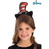 HalloweenCostumes.com   Girl  Dr. Seuss The Cat in the Hat Glitter Headband, Black/Red/White - 3 of 4