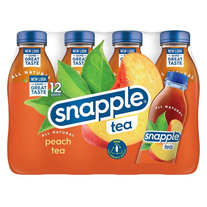 Snapple Peach Tea - 12pk/16 fl oz Bottles, 4 of 9