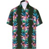 HAPPY BAY Mens Hawaiian Shirts Short Sleeve Button Down Shirt Men's Party Shirts Casual Summer Tropical Island Shirts Funny - 3 of 4
