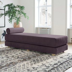 Jaxx Alon Daybed / Fold-Out Queen-Size Sleeper - Microvelvet - 1 of 4