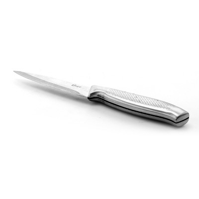 Oster Edgefield 14-Piece Stainless Steel Knife Set with Black Block