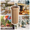 happimess Fleur 25-Gallon Traditional Classic Disposable Corrugated Cardboard Event Trash Can and Recycling Bin - 2 of 4