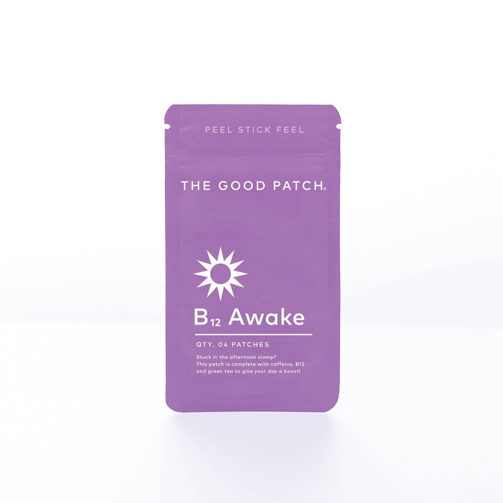 Photos - Vitamins & Minerals The Good Patch B12 Awake Plant-Based Vegan Wellness Patch - 4ct