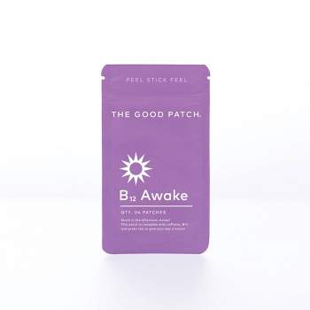 The Good Patch B12 Awake Plant-Based Vegan Wellness Patch - 4ct