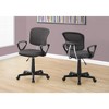 TiramisuBest BIFMA Certified Grey Polyester Mesh Ergonomic Swivel Office Chair for Kids (Assembly Required) - 4 of 4
