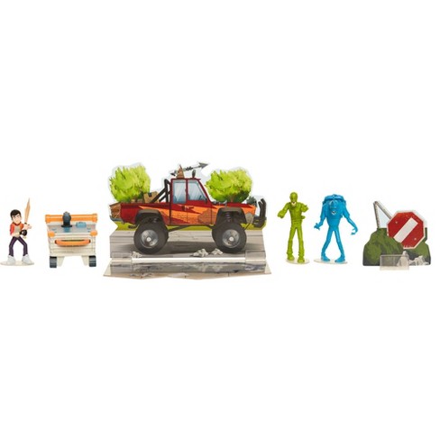 The Last Kids On Earth Jack Action Figure 2 5 Hero Pack Playset With 2 Zombies Disk Launcher Target - roblox vehicleh hack