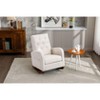 NicBex Polyester Glider Rocking Chair,Upholstered Nursery Rocking Chairs with High Backrest,Modern Comfy Rocking Chair,Nursing Chair for Bedroom - 2 of 4