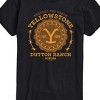 Men's - Yellowstone - Protect The Ranch Collegiate Logo Short Sleeve Graphic T-Shirt - 2 of 4