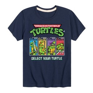 Boys' - Teenage Mutant Ninja Turtles - Select Your Turtle Video Game Short Sleeve Graphic T-Shirt - 1 of 4