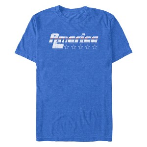 Men's Lost Gods Retro America Stars T-Shirt - 1 of 4
