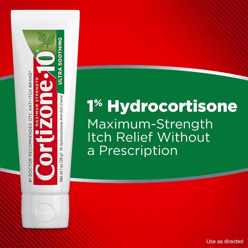 Cortizone 10 Plus Ultra Moisturizing Anti-Itch Cr&#232;me - 1oz, 5 of 11