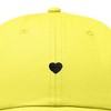 Dalix Heart Embroidered Cotton Summer Outdoor Baseball Cap Dad Hat Womens - 2 of 4