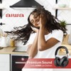 AIWA BT-1 Over Ear Wireless Bluetooth Headphones - 3 of 4