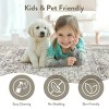 Lahome Boho Traditinal Area Rug for Bedroom Soft Non Slip Washable Living Dining Room Mat Indoor Office Carpet for Kitchen Nursery Bedroom - 4 of 4