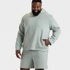 Men's Sleek Spacer Hoodie Sweatshirt - All In Motion™ - 3 of 3