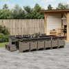 vidaXL Garden Dining Set Grey, black, dark grey - 2 of 4